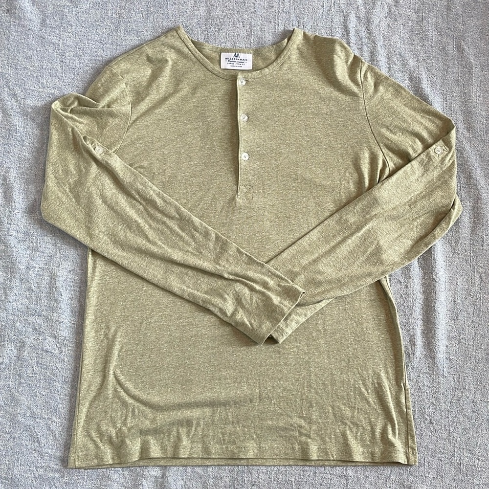 Mizzen and main long sleeve Henley